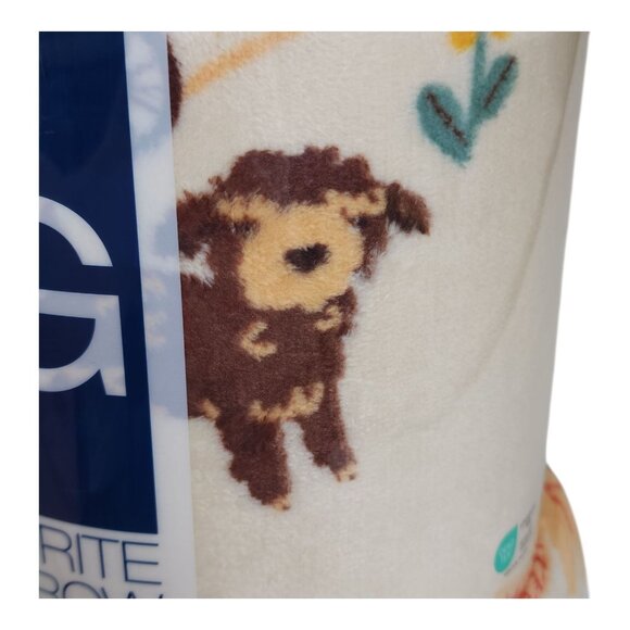 The Big One Oversized Plush Throw Blanket 5 Ft x 6 Ft Polyester Love Fur All - Picture 8 of 13